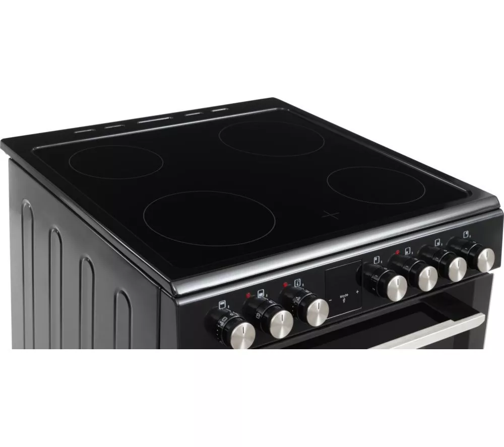 KENWOOD KDC60B25 60 cm Electric Ceramic Cooker with Air Fry- Black