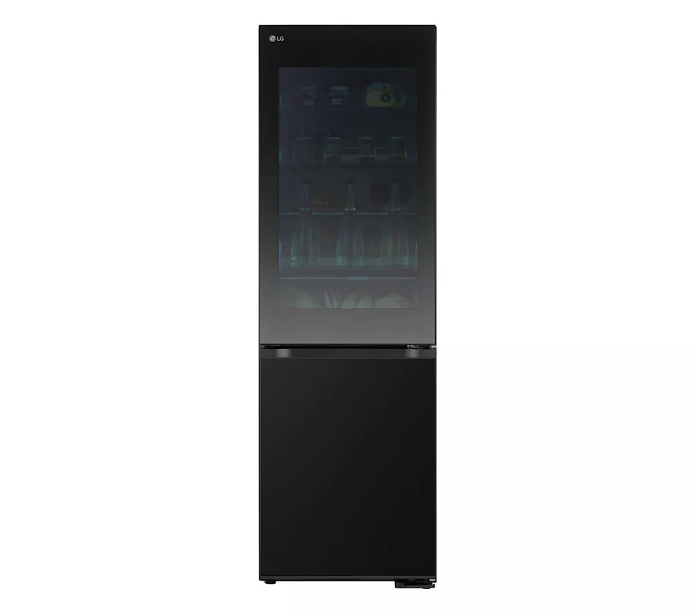 LG InstaView GBG5160CEV Smart 60/40 Fridge Freezer - Essence Black Steel