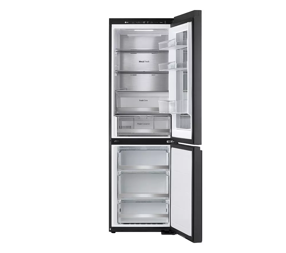 LG InstaView GBG5160CEV Smart 60/40 Fridge Freezer - Essence Black Steel