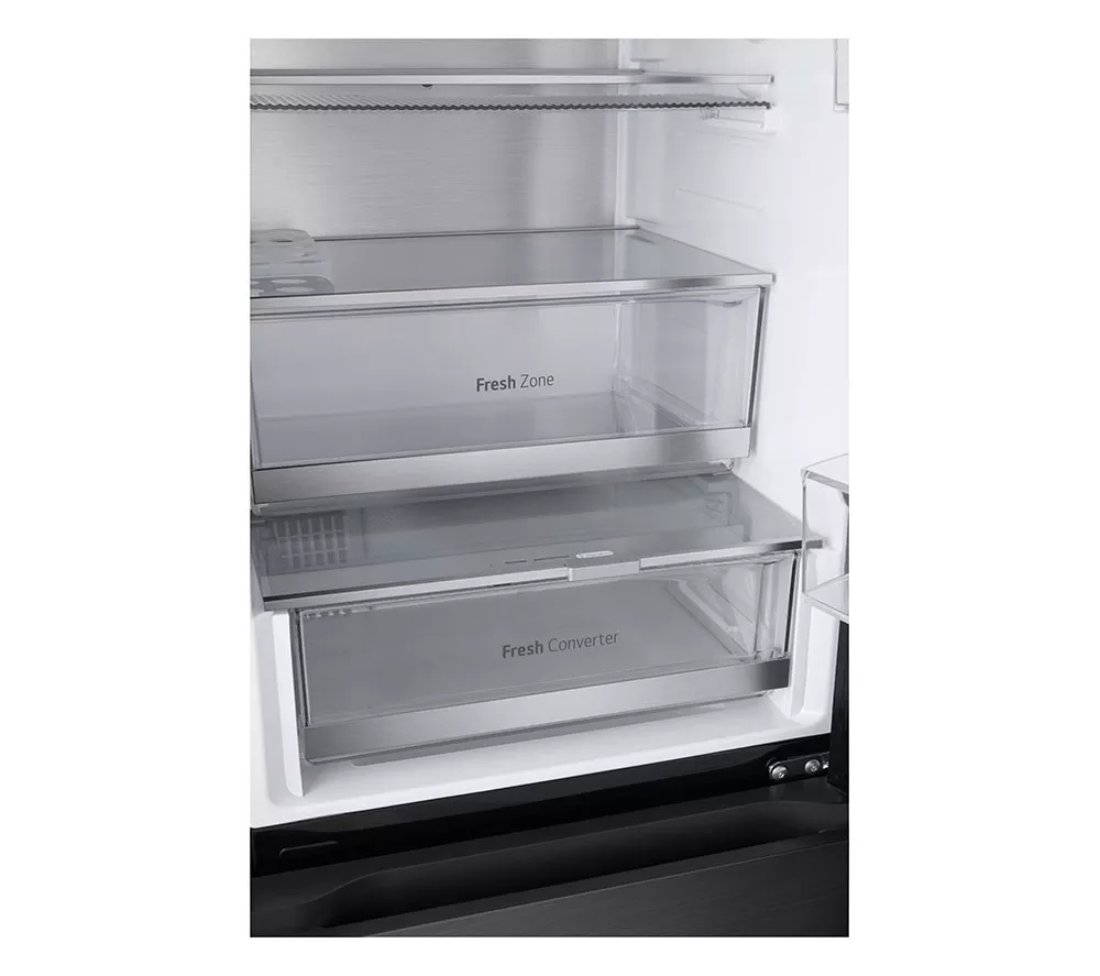 LG InstaView GBG5160CEV Smart 60/40 Fridge Freezer - Essence Black Steel