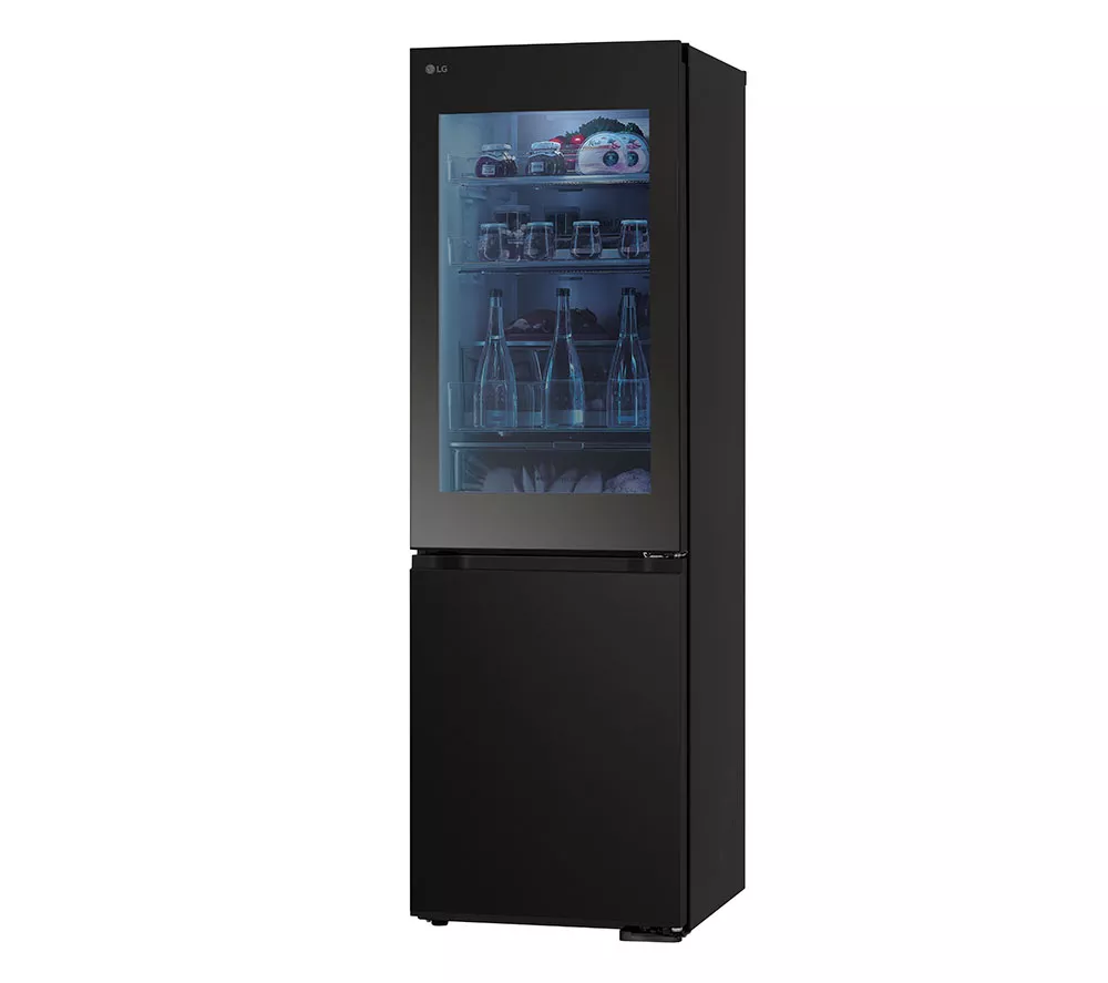 LG InstaView GBG5160CEV Smart 60/40 Fridge Freezer - Essence Black Steel