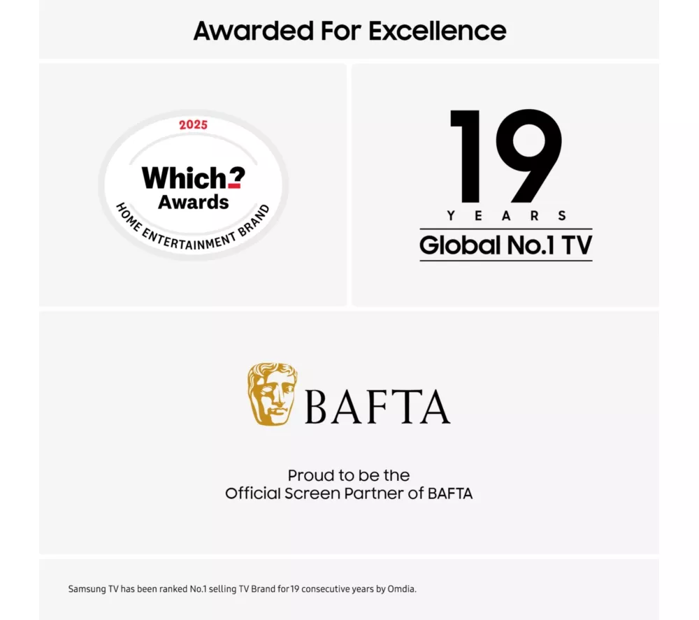 SAMSUNG QN85F 75" Neo QLED 4K Mini LED Vision AI Smart TV 2025 - QE75QN85F