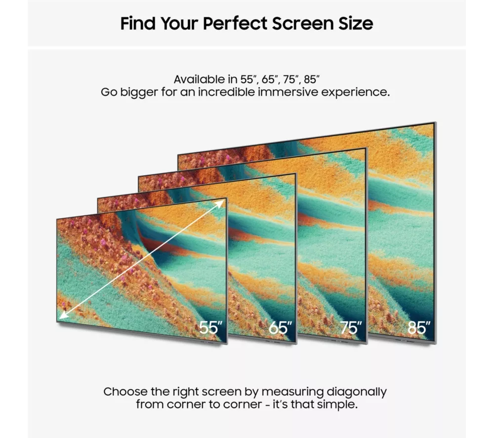 SAMSUNG QN85F 75" Neo QLED 4K Mini LED Vision AI Smart TV 2025 - QE75QN85F