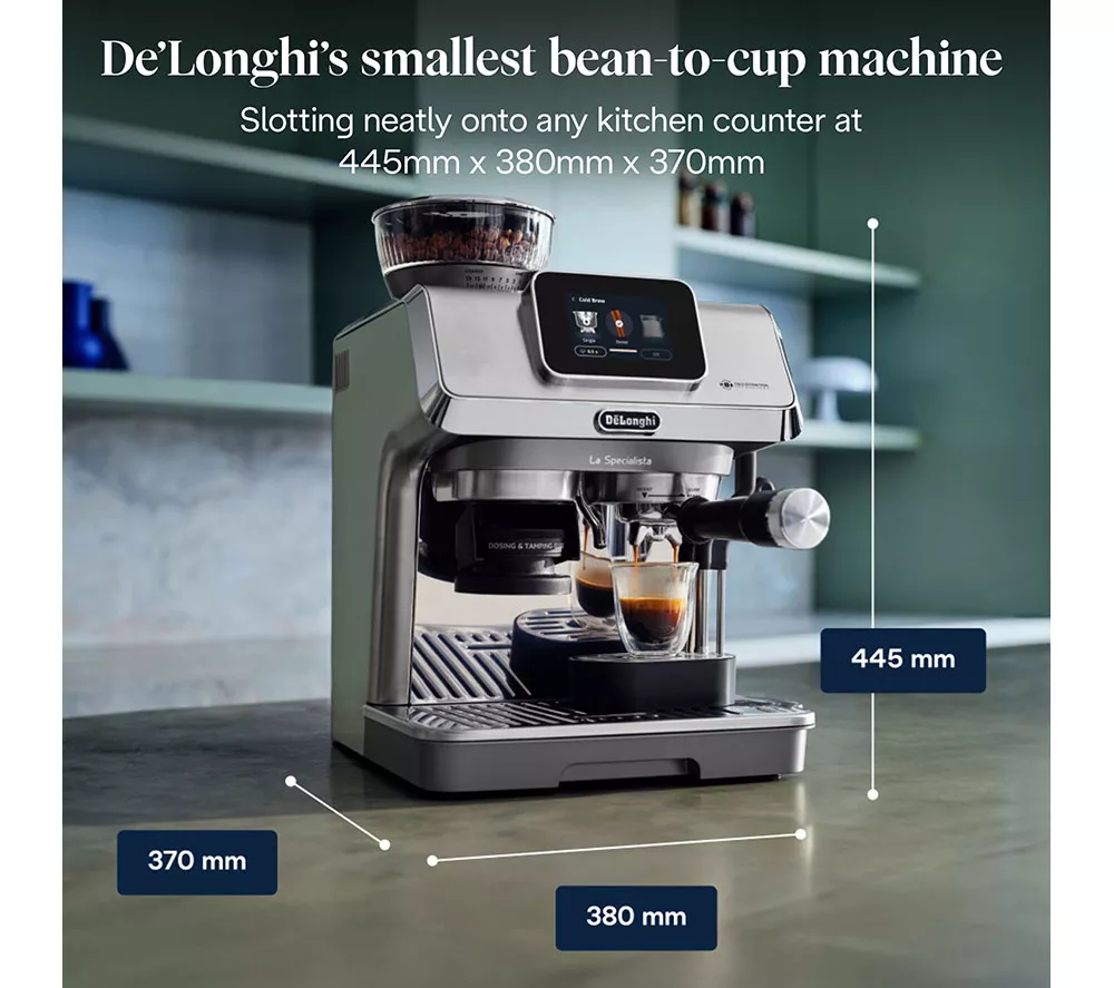 DELONGHI La Specialista Touch EC9455.M Bean to cup Coffee Machine - Stainless Steel - Image 7