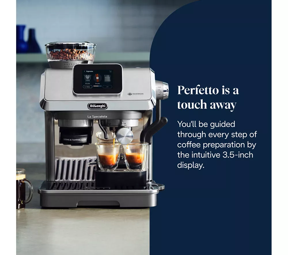 DELONGHI La Specialista Touch EC9455.M Bean to cup Coffee Machine - Stainless Steel - Image 11