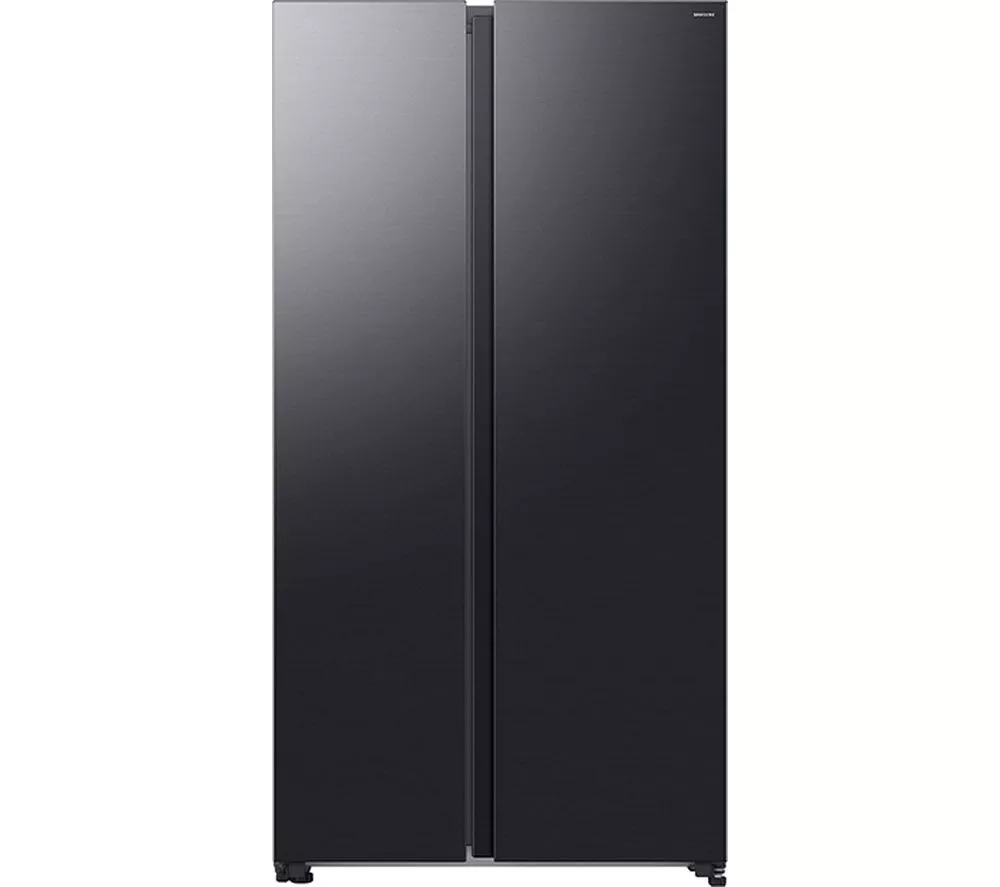 SAMSUNG Series 6 SpaceMax RS70F65QEFEU American-Style Smart Fridge Freezer - Black
