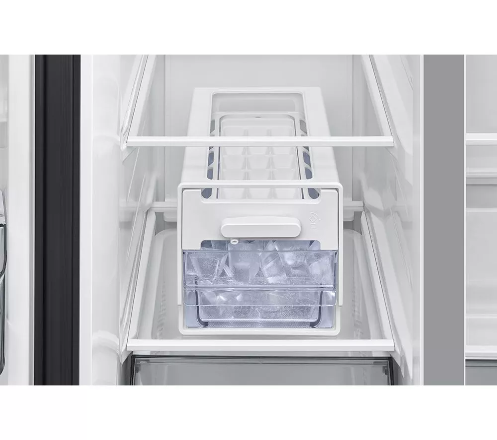 SAMSUNG Series 6 SpaceMax RS70F65QEFEU American-Style Smart Fridge Freezer - Black