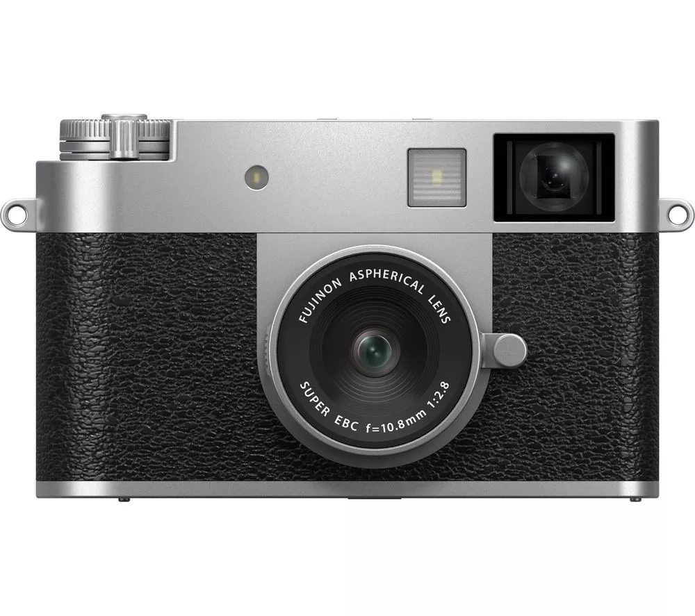 FUJIFILM X half High Performance Compact Digital Camera - Silver