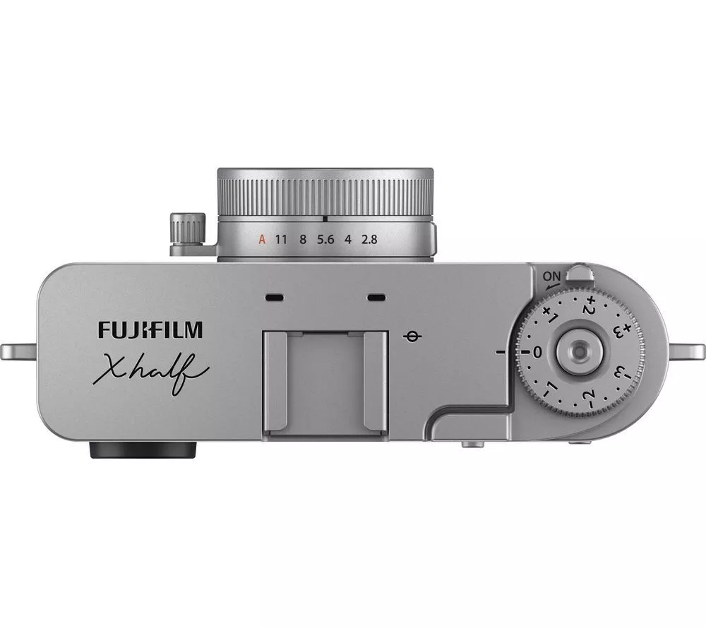 FUJIFILM X half High Performance Compact Digital Camera - Silver