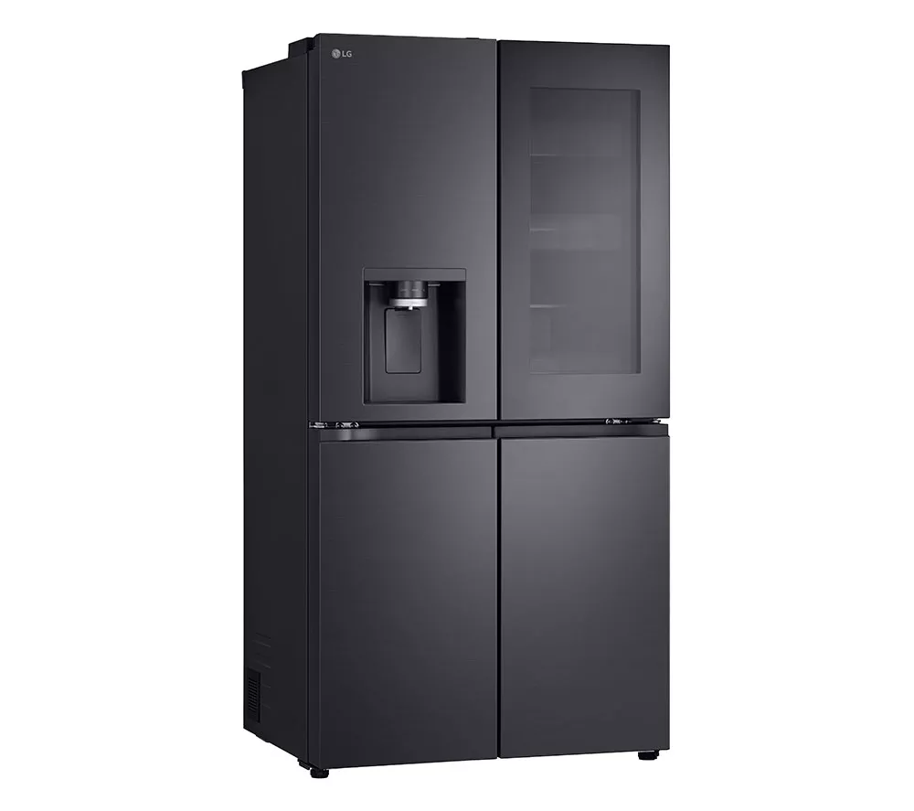 LG InstaView GMK960EV2E American-style Smart Fridge Freezer - Essence Black Steel