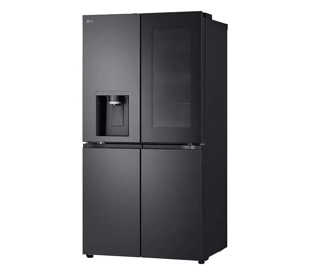 LG InstaView GMK960EV2E American-style Smart Fridge Freezer - Essence Black Steel