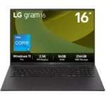 LG gram 16 16Z90RU-G.AP52A1 16" Laptop - Intel® Core™ i5, 256 GB SSD, Black