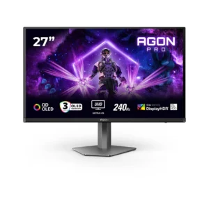 AOC AGON PRO AG276UZD 4K Ultra HD 27" Quantum Dot OLED Gaming Monitor - Black