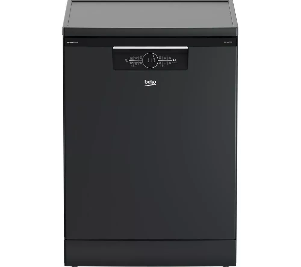 BEKO Pro PowerIntense BDFN36540PA Full-size Dishwasher - Anthracite
