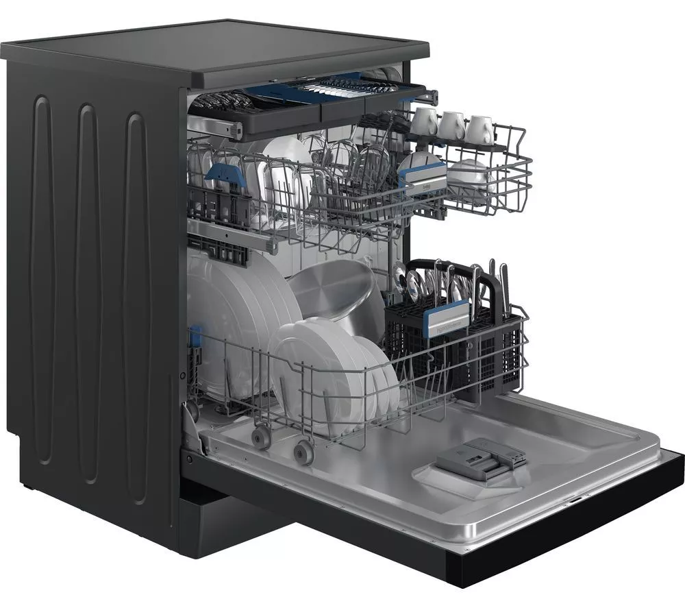 BEKO Pro PowerIntense BDFN36540PA Full-size Dishwasher - Anthracite