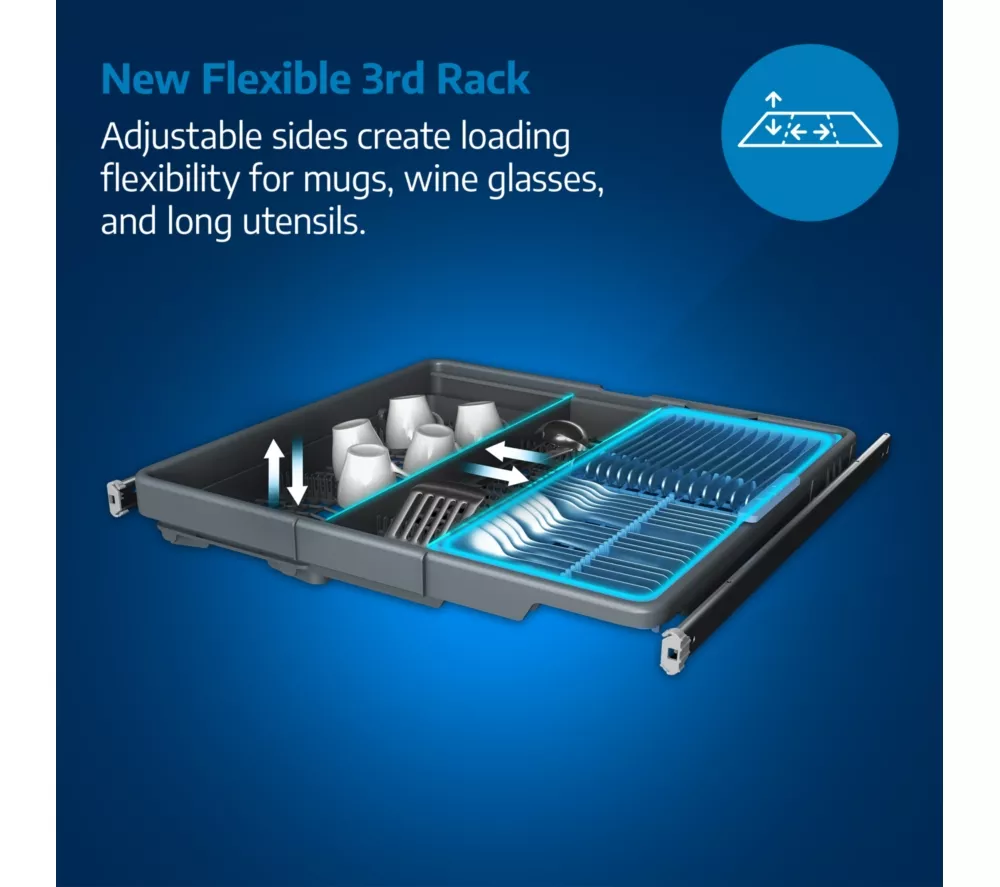 BEKO Pro PowerIntense BDFN36540PA Full-size Dishwasher - Anthracite