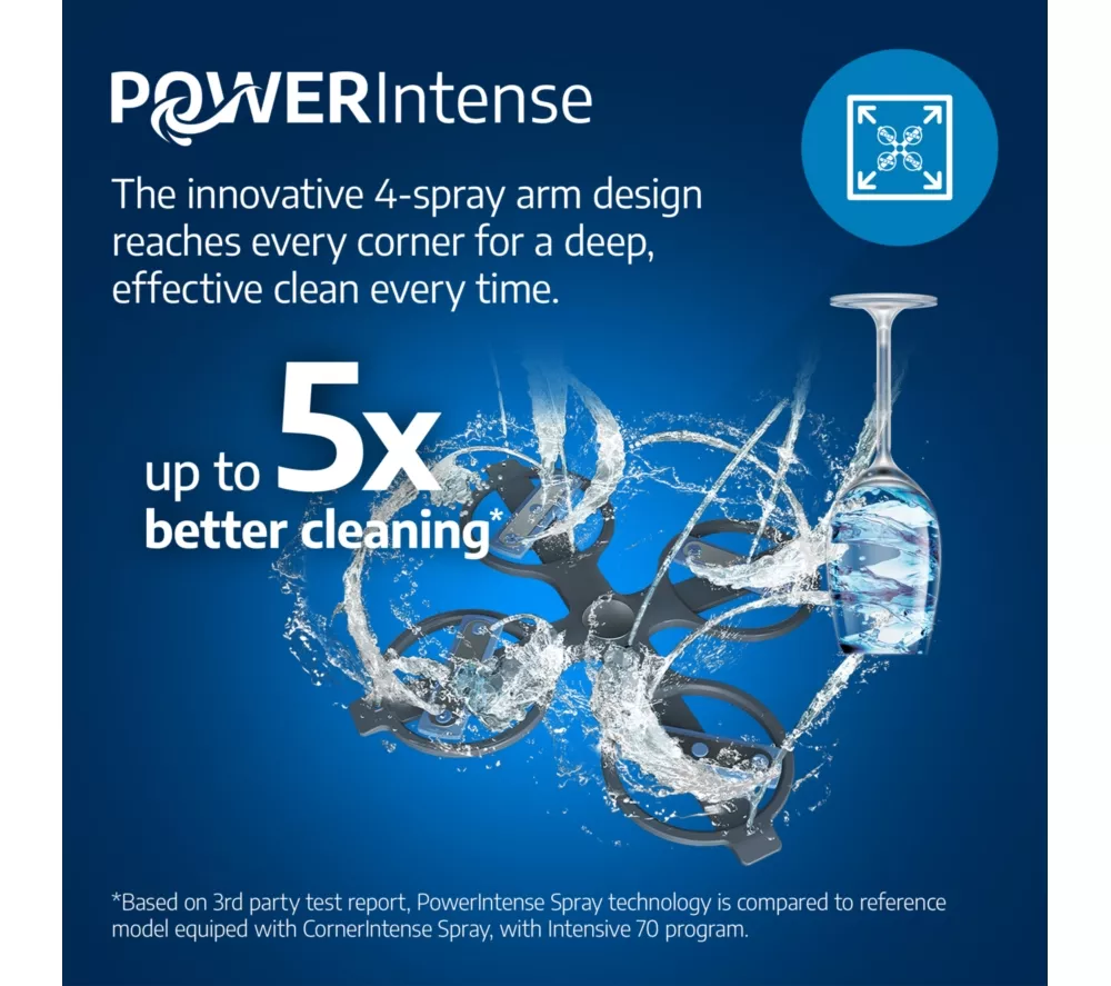 BEKO Pro PowerIntense BDFN36540PA Full-size Dishwasher - Anthracite