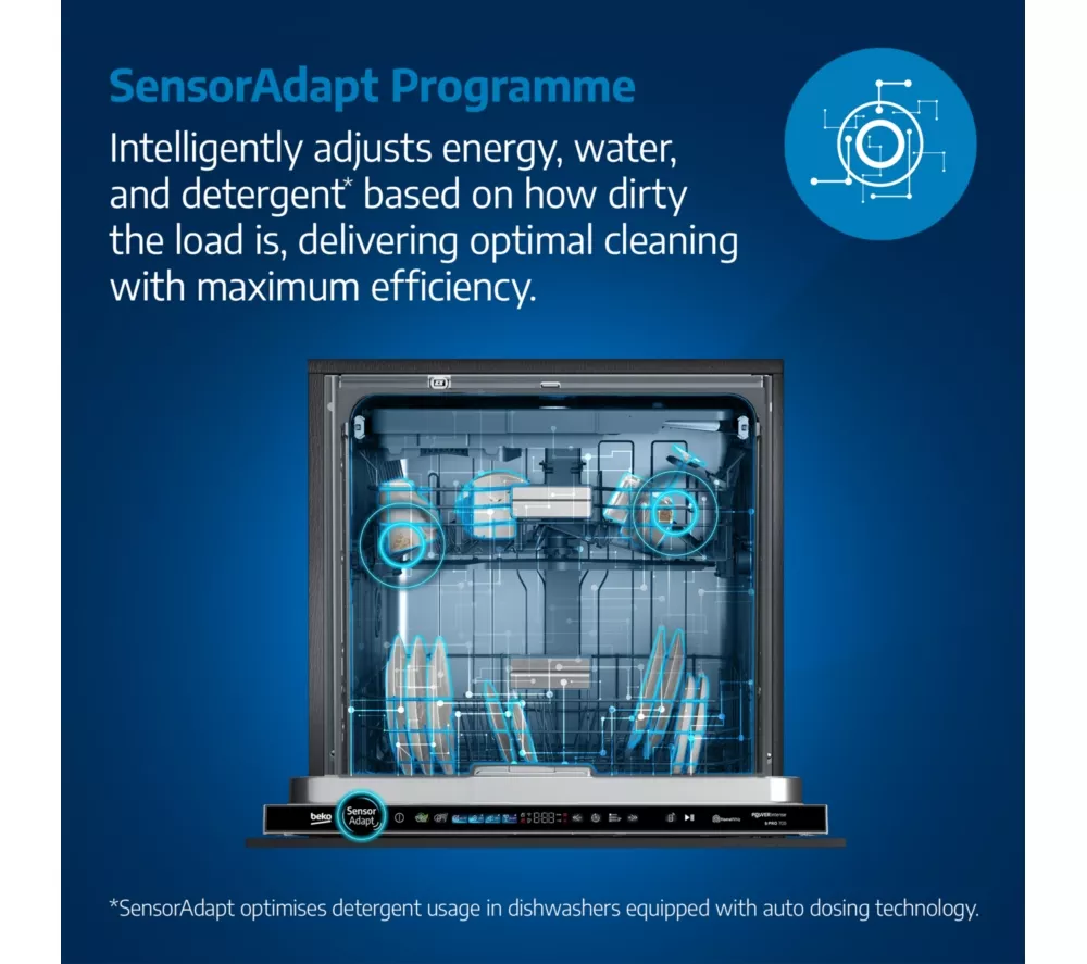 BEKO Pro PowerIntense BDFN36540PA Full-size Dishwasher - Anthracite