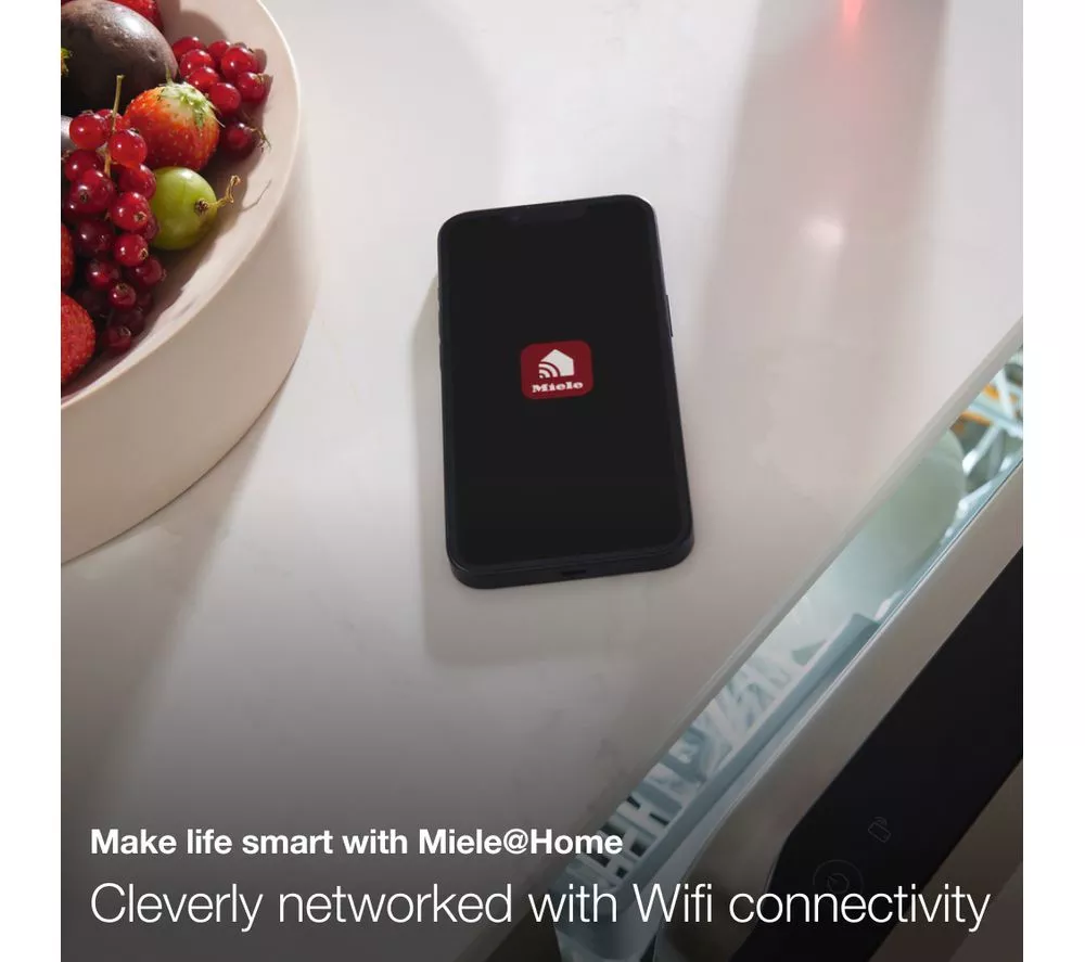 MIELE AutoDos G7040 SC Full-size WiFi-enabled Dishwasher - Clean Steel