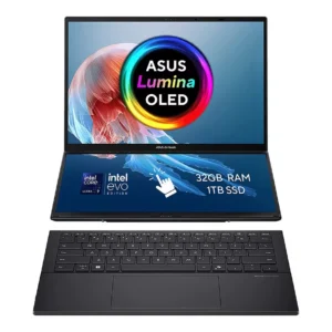 ASUS Zenbook Duo 14" Laptop - Intel® Core™ Ultra 9, 1 TB SSD, Inkwell Grey