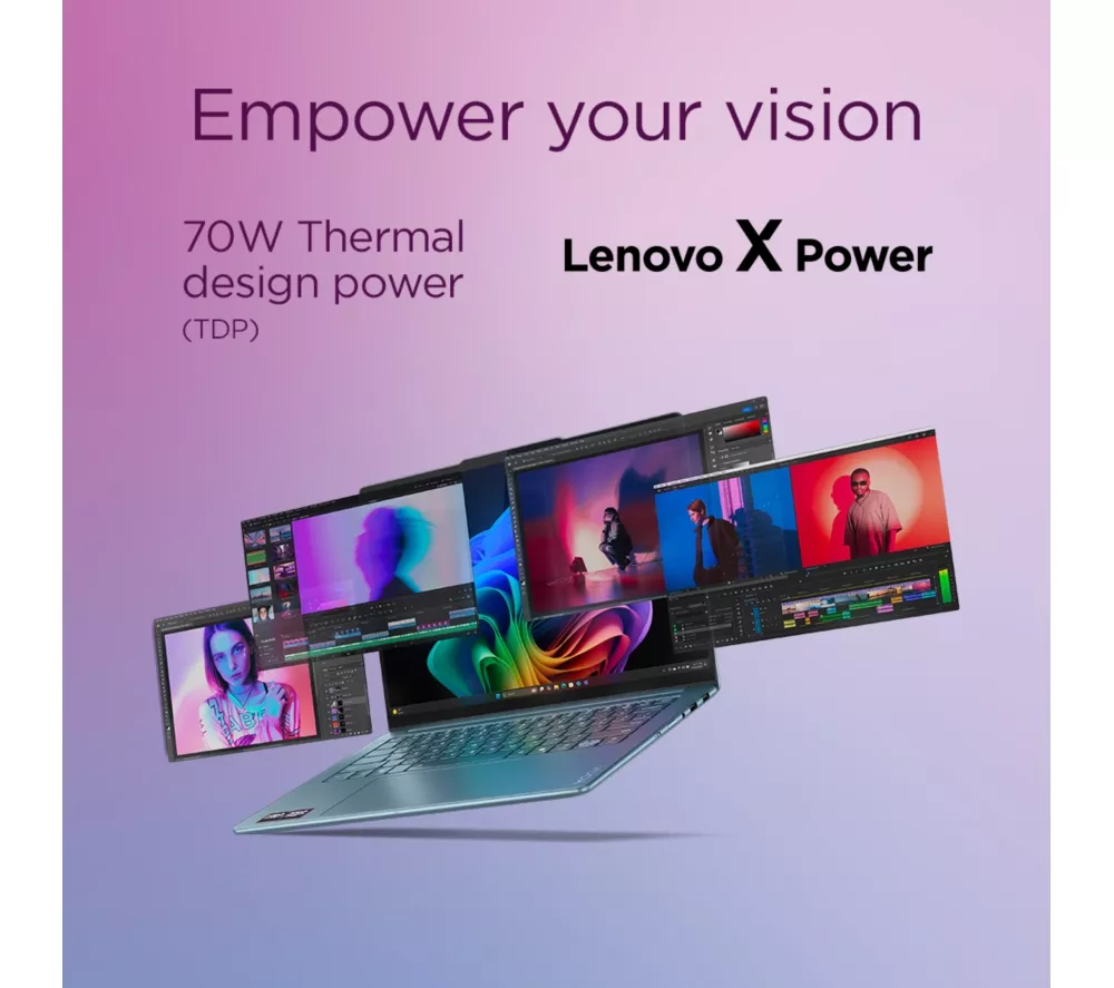 LENOVO Yoga Pro 7 14.5" Laptop, Copilot+ PC - AMD Ryzen AI 7, 1 TB SSD, Tidal Teal - Image 3