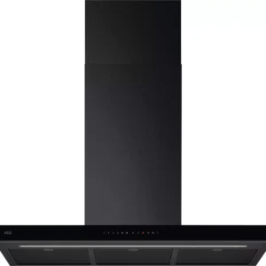 AEG AuroraTech GB87D91CB Chimney Cooker Hood - Black
