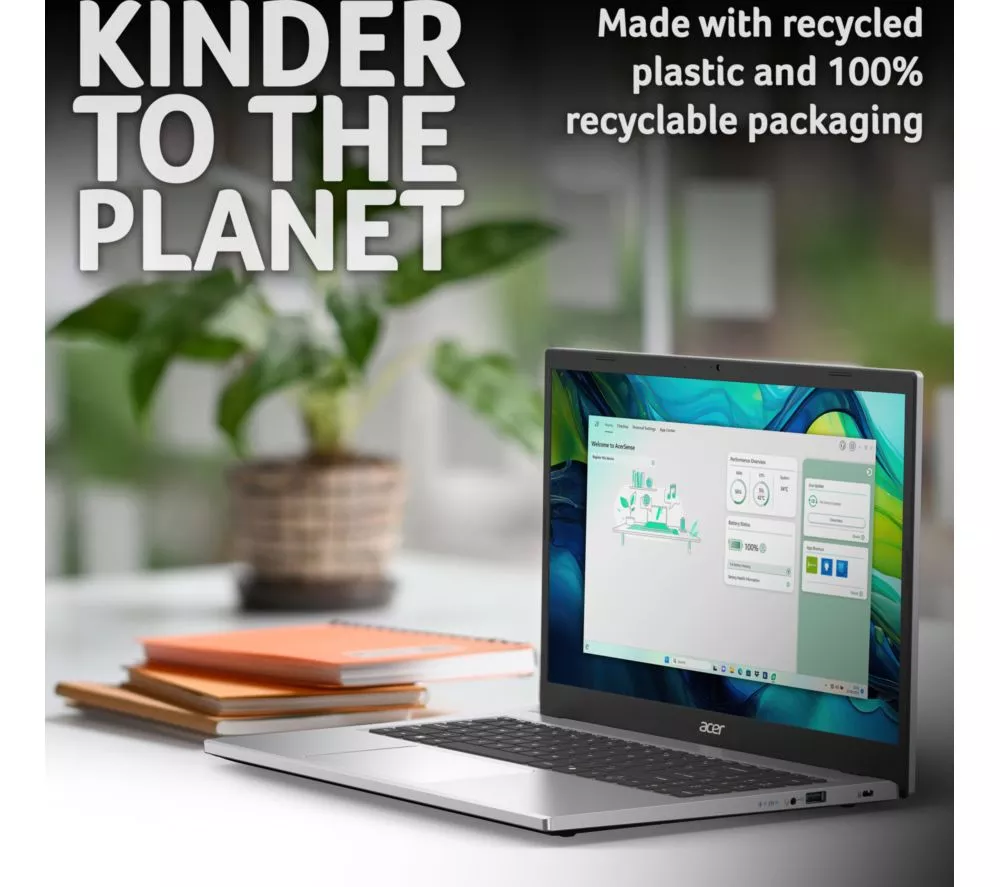 ACER Aspire Go 15 15.6" Laptop - AMD Ryzen 3, 256 GB SSD, Silver - Image 7