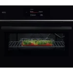 AEG 8000 MealAssist TK8NK721B Built-in Combination Microwave - Black