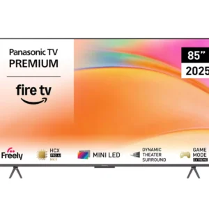 PANASONIC W95B 85" Mini LED 4K HDR Smart Fire TV with Freely - TV-85W95BEB