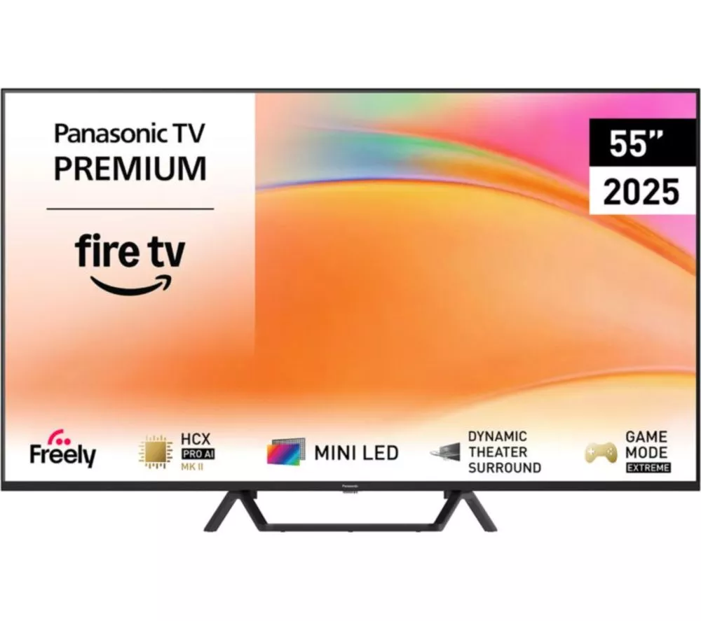 PANASONIC W95B 55" Mini LED 4K HDR Smart Fire TV with Freely - TV-55W95BEB