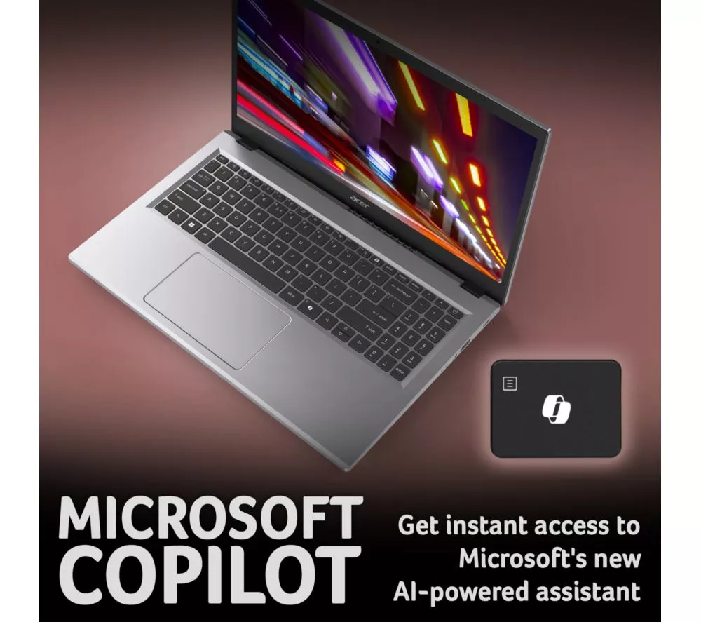 ACER Aspire Go 15 15.6" Laptop - AMD Ryzen 7, 1 TB SSD, Silver