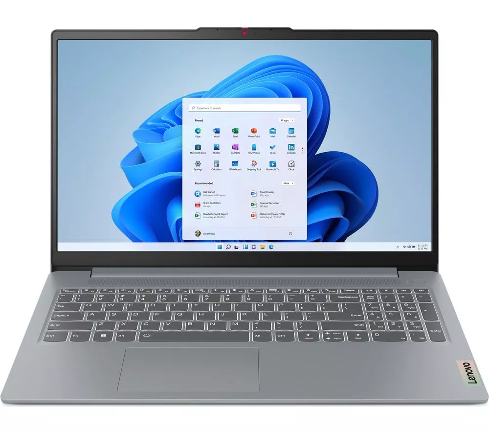 LENOVO IdeaPad Slim 3 15.6" Laptop - Intel® Core™ i5, 256 GB SSD, Arctic Grey
