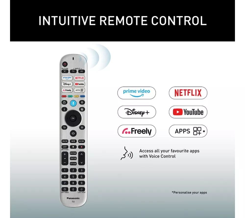 PANASONIC W95B 65" Mini LED 4K HDR Smart Fire TV with Freely - TV-65W95BEB - Image 8