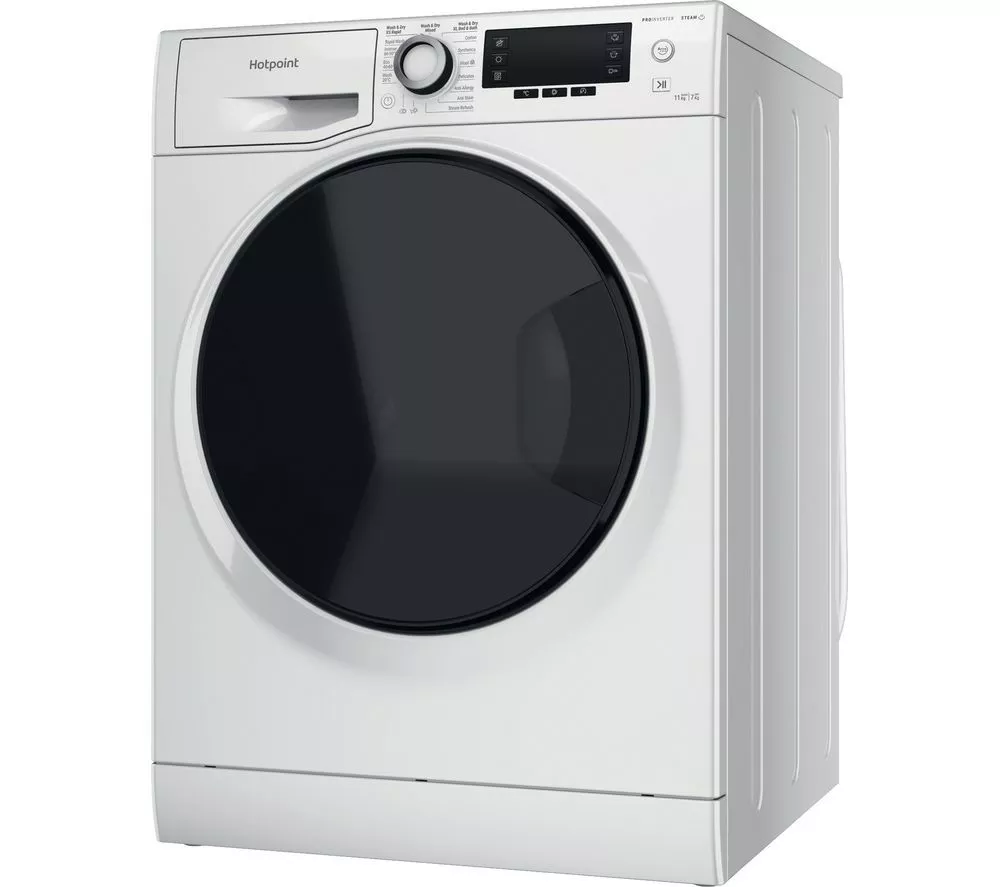 HOTPOINT ActiveCare NDD 11748 DA UK 11 kg Washer Dryer - White - Image 2