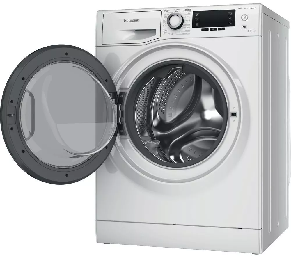 HOTPOINT ActiveCare NDD 11748 DA UK 11 kg Washer Dryer - White - Image 4
