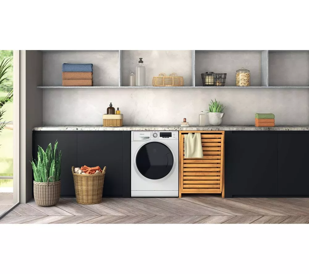 HOTPOINT ActiveCare NDD 11748 DA UK 11 kg Washer Dryer - White - Image 7
