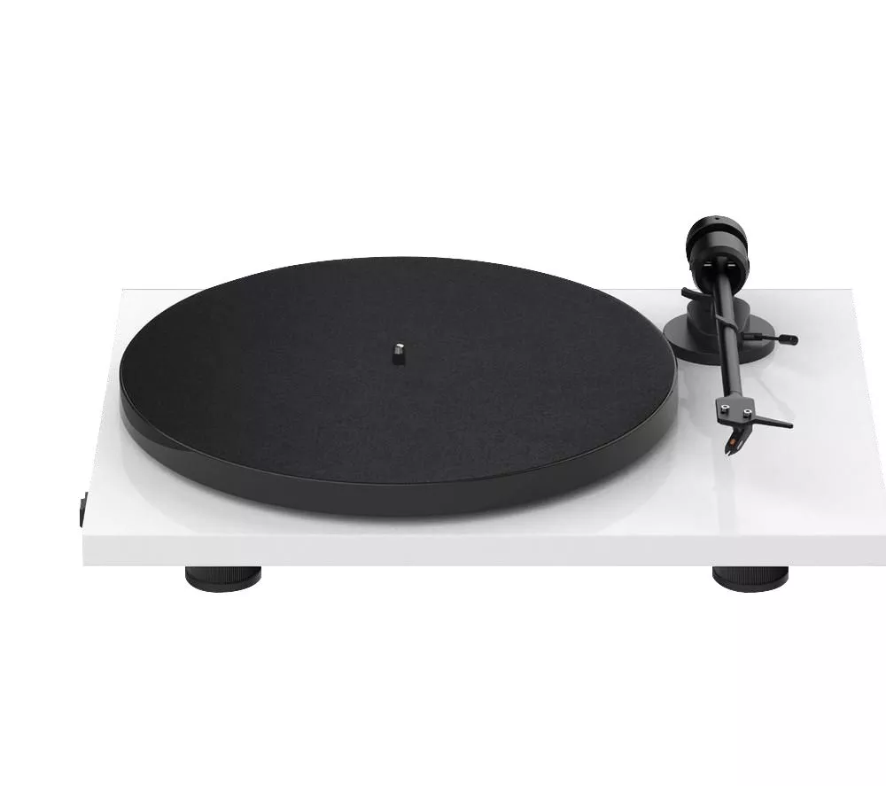 PRO-JECT E1 BT Belt Drive Bluetooth Turntable - White