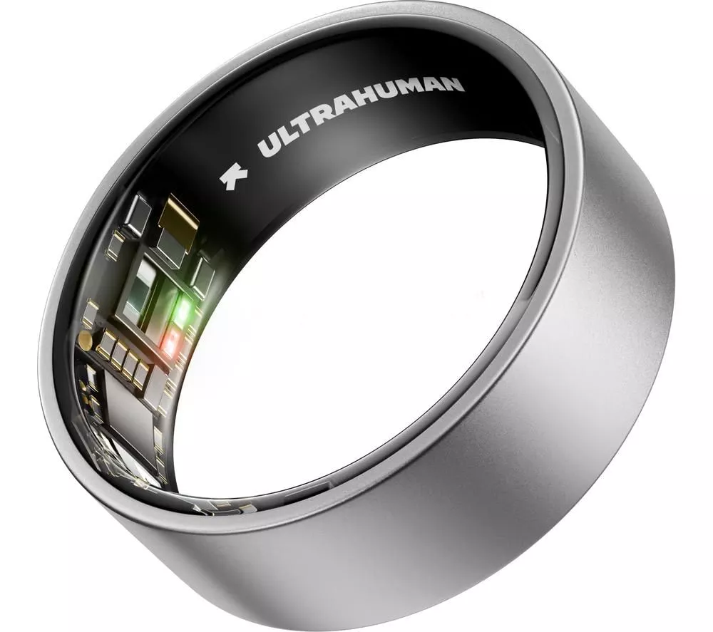 ULTRAHUMAN Ring Air - Raw Titanium, Size 11 - Image 3