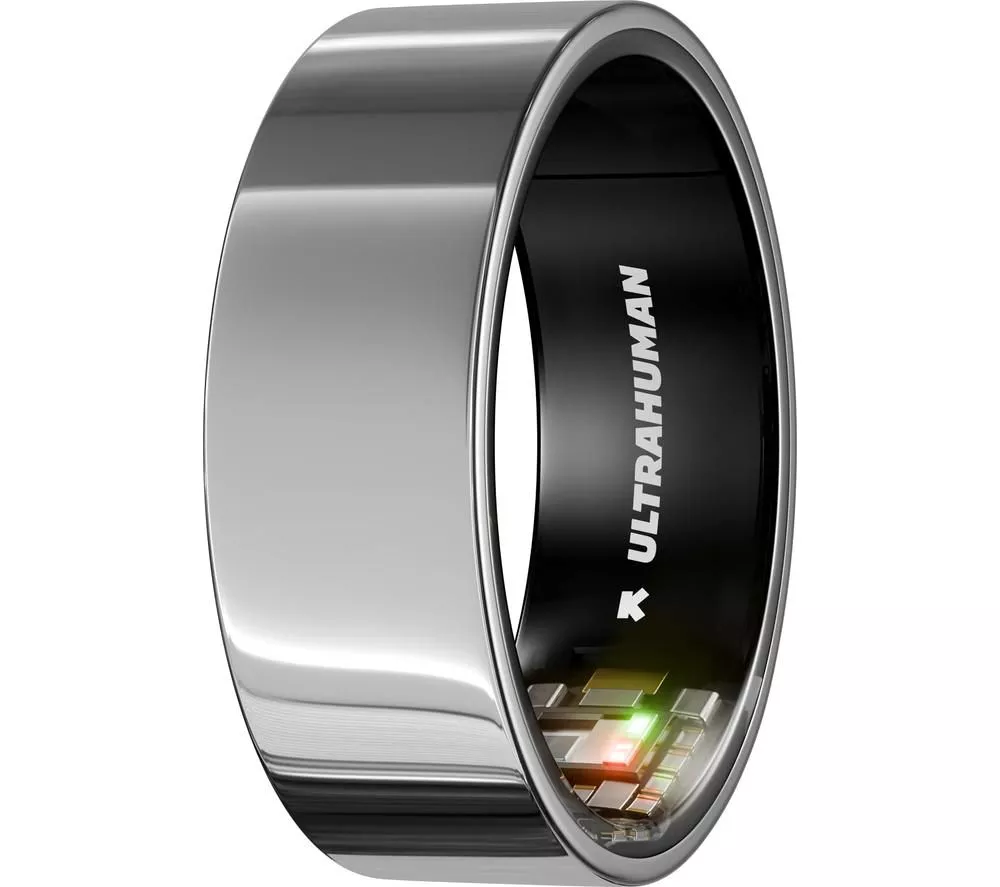ULTRAHUMAN Ring Air - Space Silver, Size 5 - Image 2