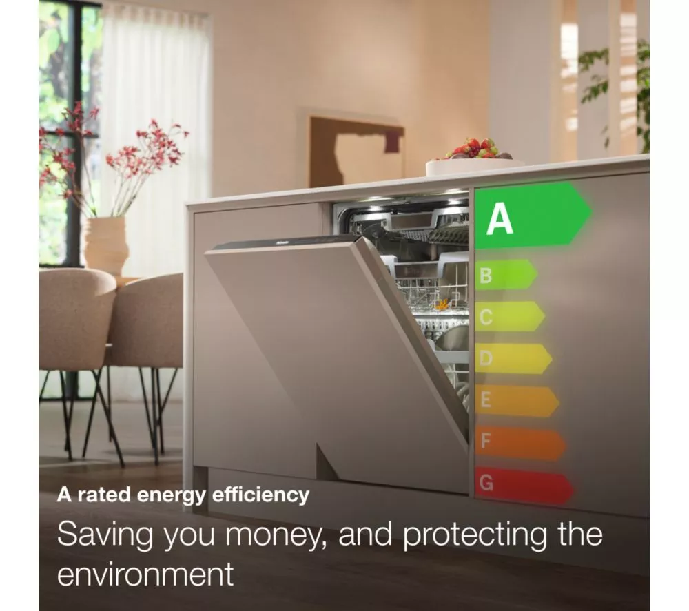 MIELE AutoDos G7040 SCVi Full-size WiFi-enabled Dishwasher - Clean Steel