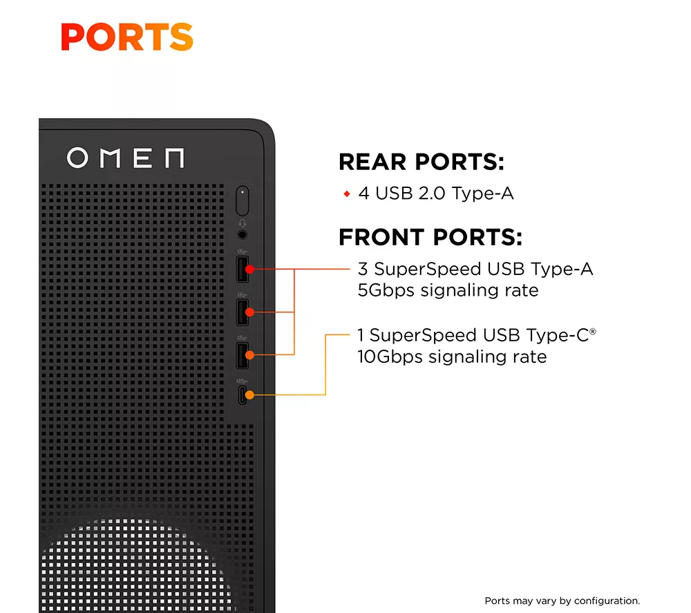 HP OMEN 16L Gaming PC - Intel® Core™ i5, RTX 5060, 1 TB SSD - Image 9