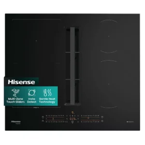 HISENSE Hi6 HEH6432BSCWF 60 cm Vented Electric Induction Smart Hob - Black