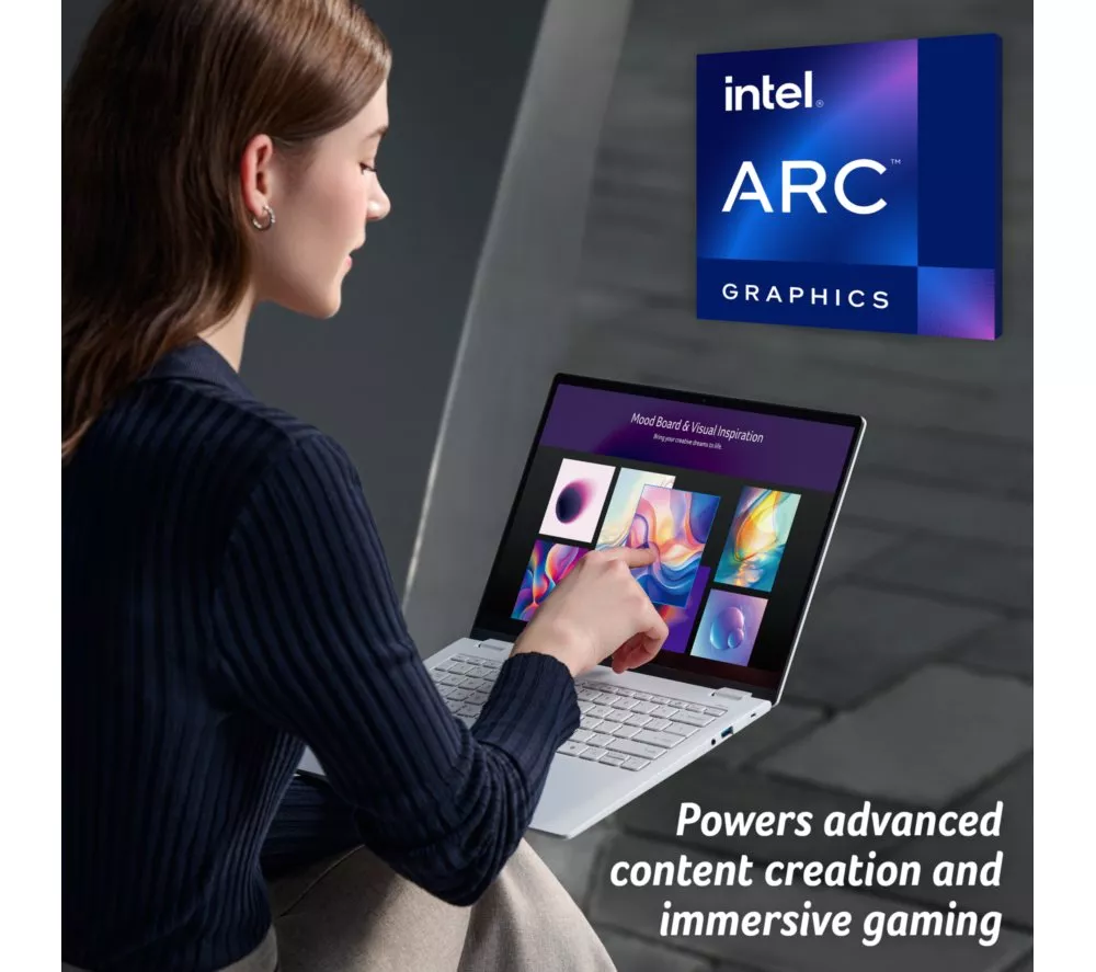 ACER Swift Edge AI 14" Laptop, Copilot+ PC - Intel® Core™ Ultra 7, 1 TB SSD, White