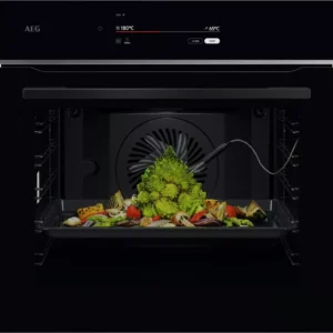 AEG 9000 ProAssist TT9PB831AB Electric Pyrolytic Smart Oven - Black