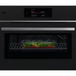 AEG 8000 MealAssist TK8NK721T Built-in Combination Microwave - Matte Black