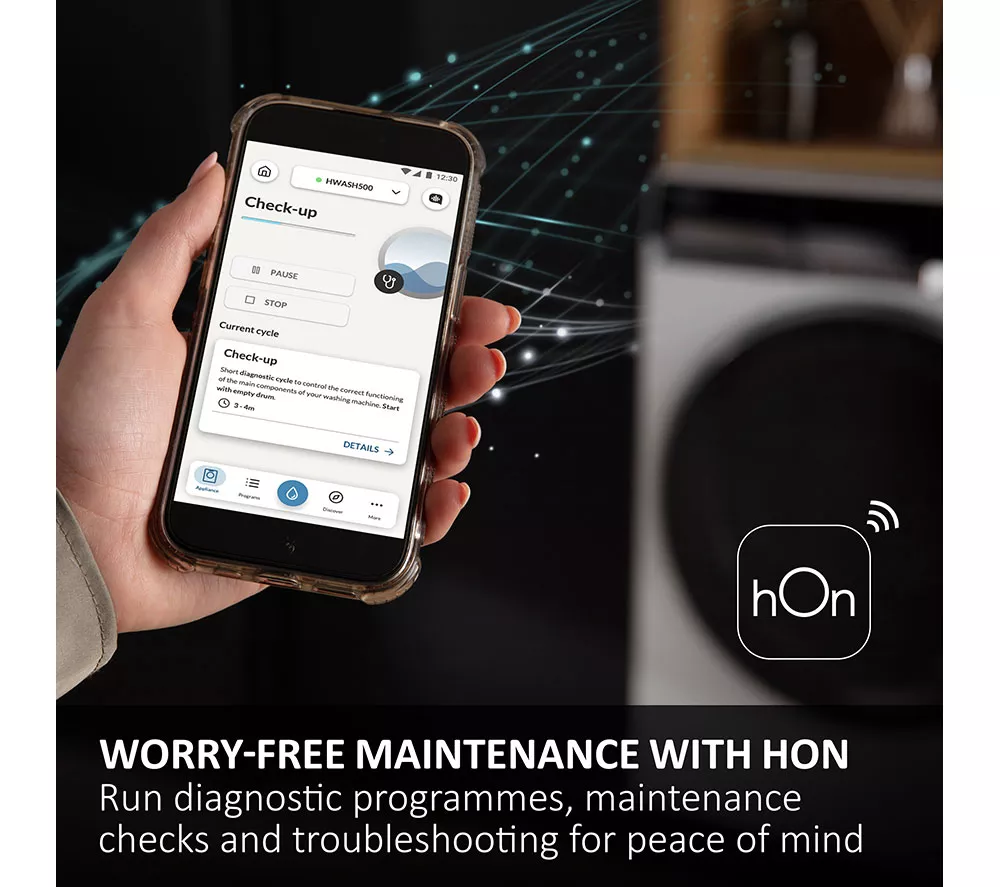 HAIER Series 6 BHA6S69M6DB9RJ80 Integrated WiFi-enabled 9 kg 1600 Spin Washing Machine - Image 9