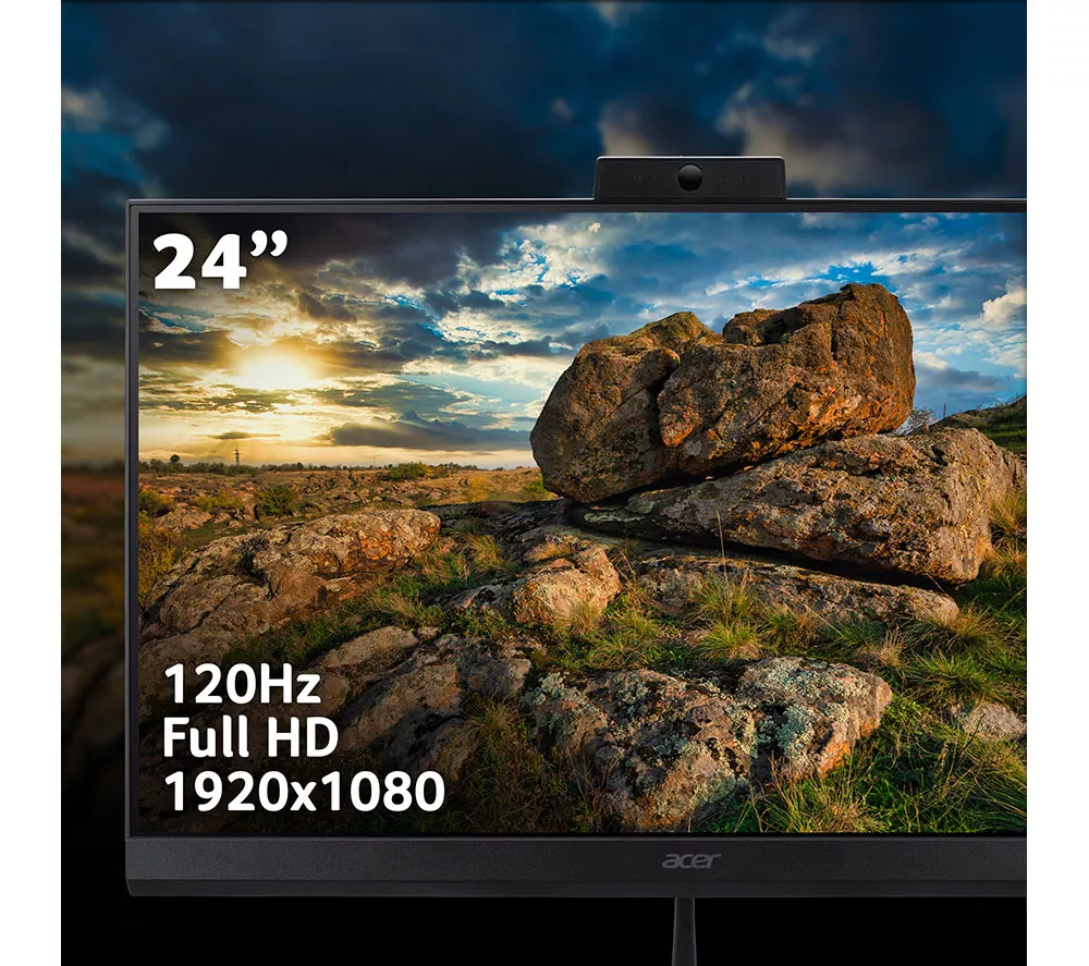 ACER Aspire C24-B 23.8" All-in-One PC - Intel® Celeron®, 512 GB SSD, Black - Image 4