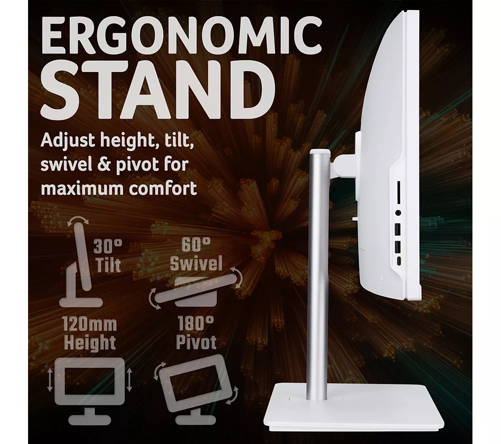 ACER Aspire C24-A 23.8" All-in-One PC - Intel® Core™ i5, 512 GB SSD, White