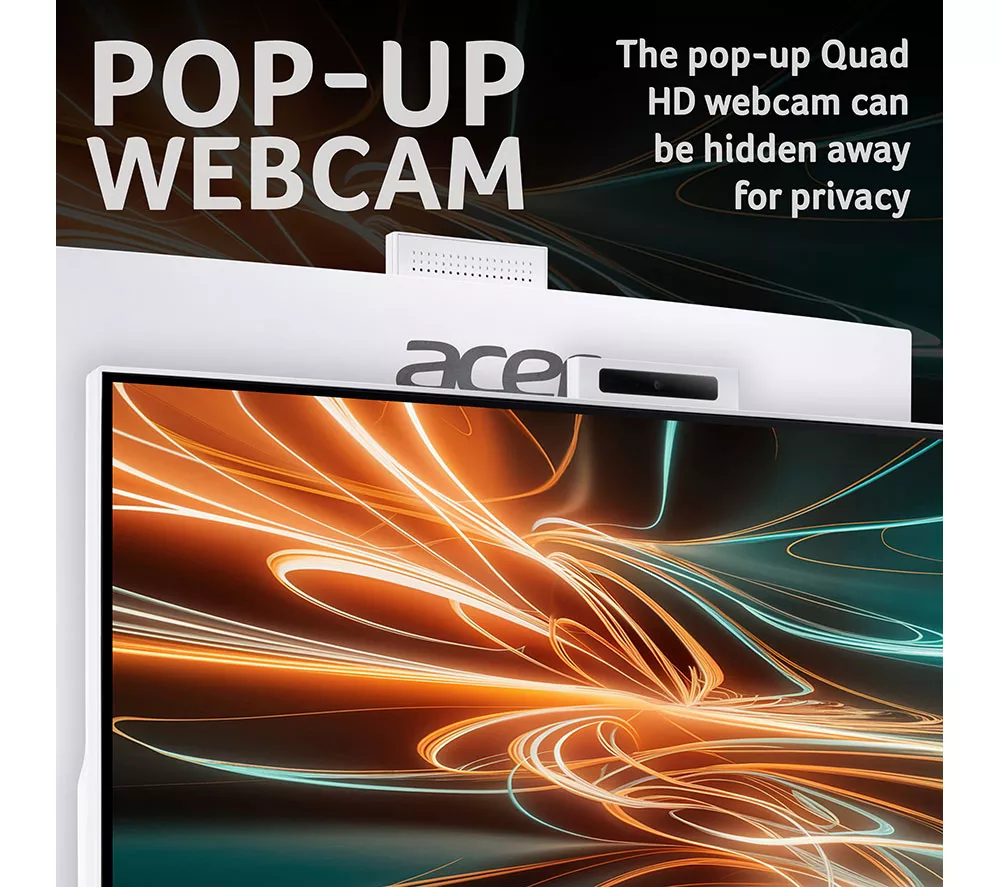 ACER Aspire C24-A 23.8" All-in-One PC - Intel® Core™ i5, 512 GB SSD, White