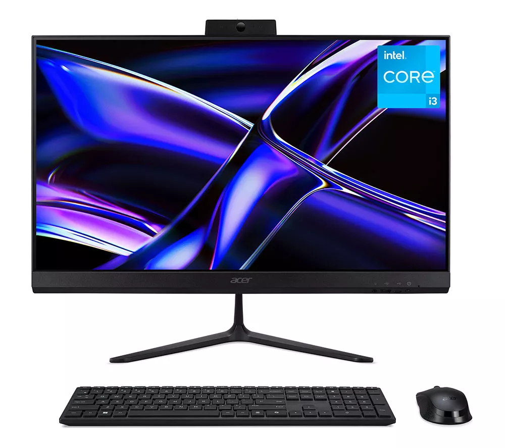 ACER Aspire C24-B 23.8" All-in-One PC - Intel® Core™ i3, 512 GB SSD, Black